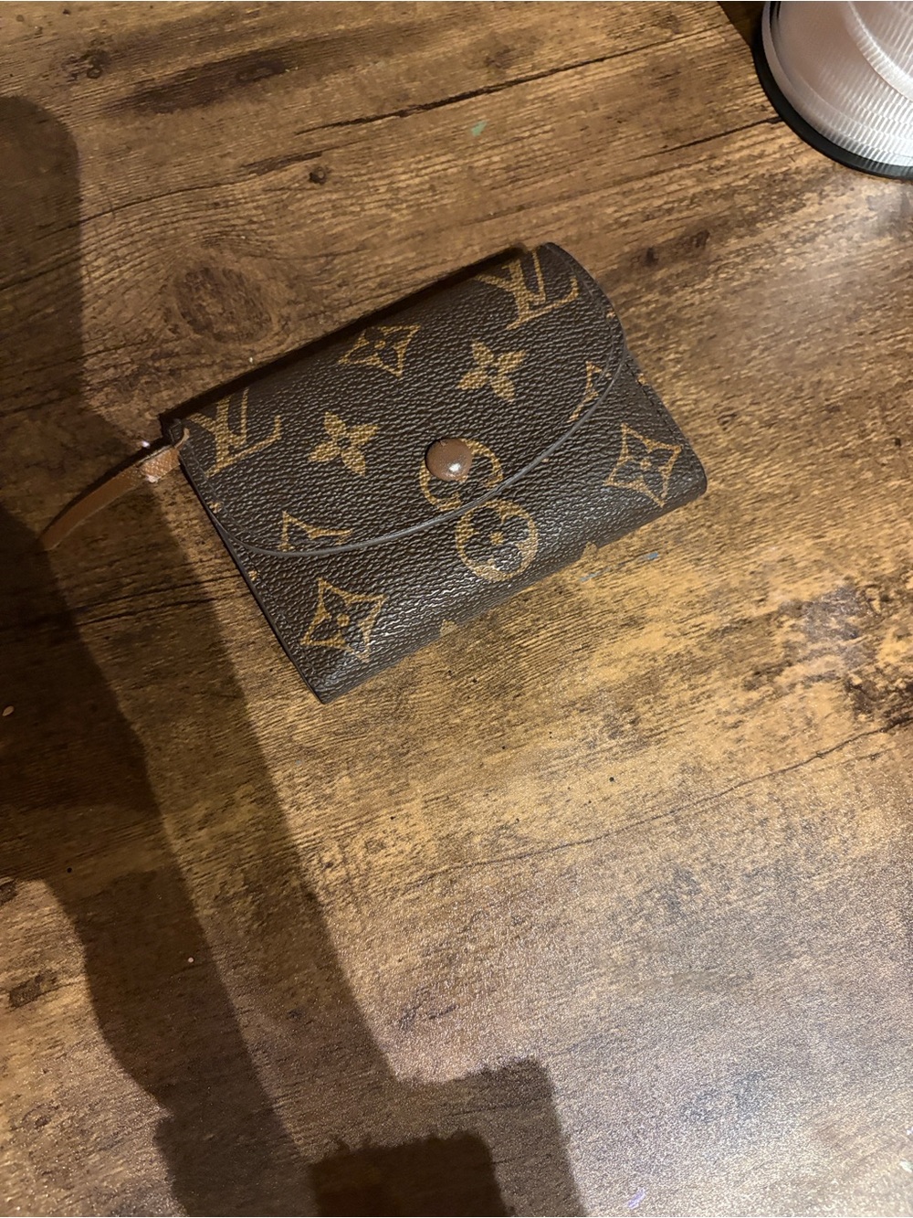 LV Monogram Mini Canvas Brown Wallet